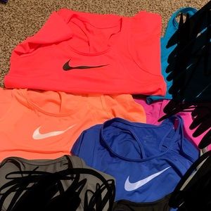 nike tanks 3 orange,red,dark blue